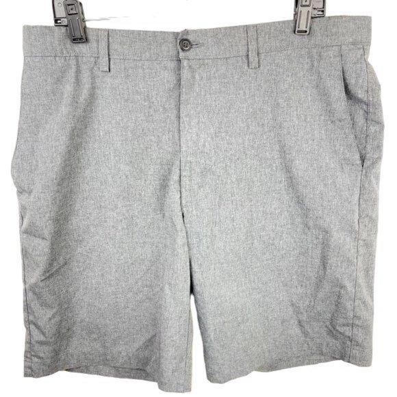 PGA Tour Other - PGA Tour Mens Flat Front Stretch Active Waistband Golf Shorts Gray Size 36